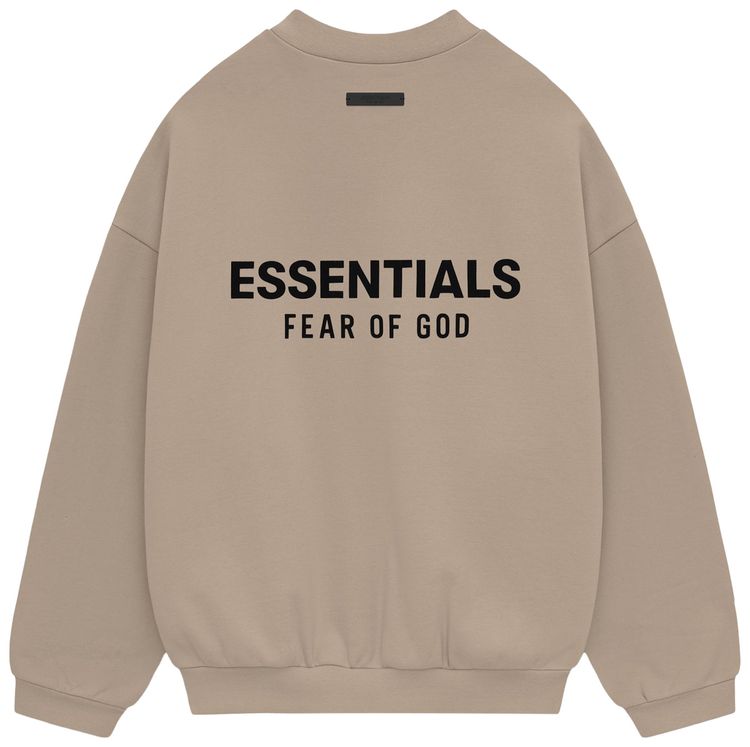 Fear of God Essentials Fleece Crewneck II 'Desert Sand'