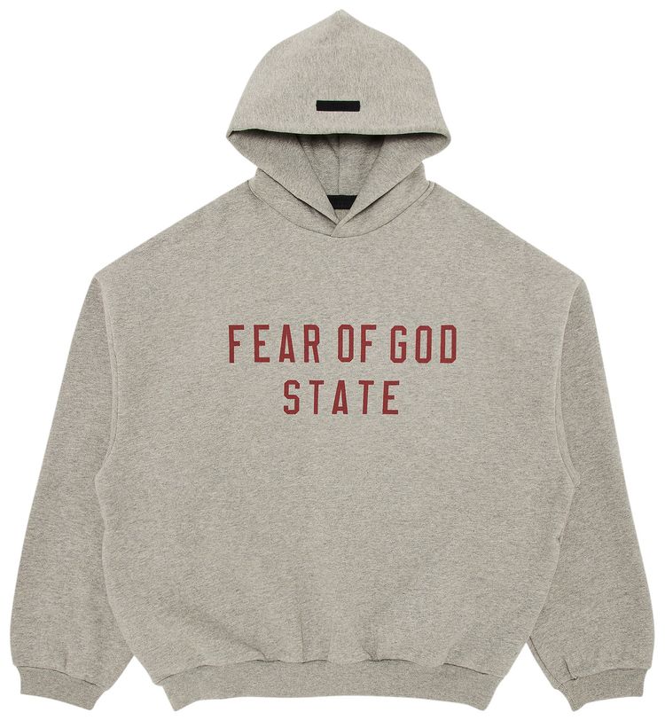 Fear of God Essentials Fleece Hoodie 'Dark Heather'