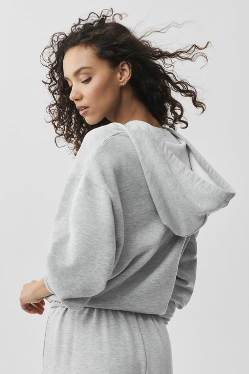 Accolade Full Zip Hoodie - Athletic Heather Grey - 2