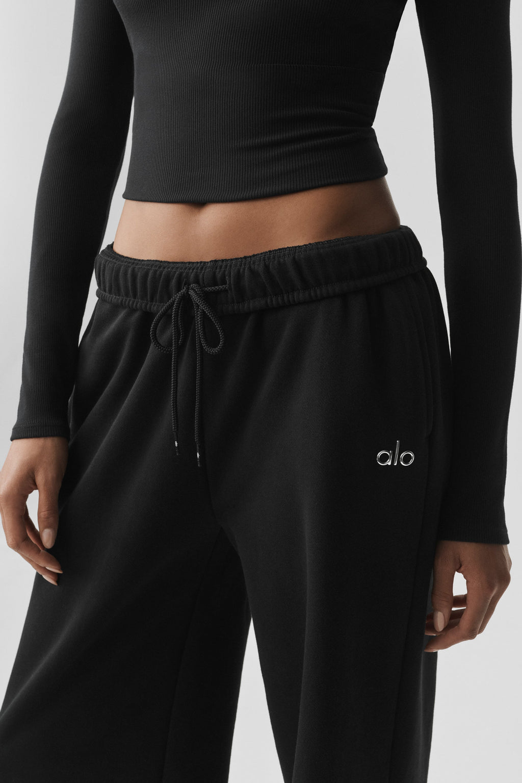 Accolade Straight Leg Sweatpant - Black - 4
